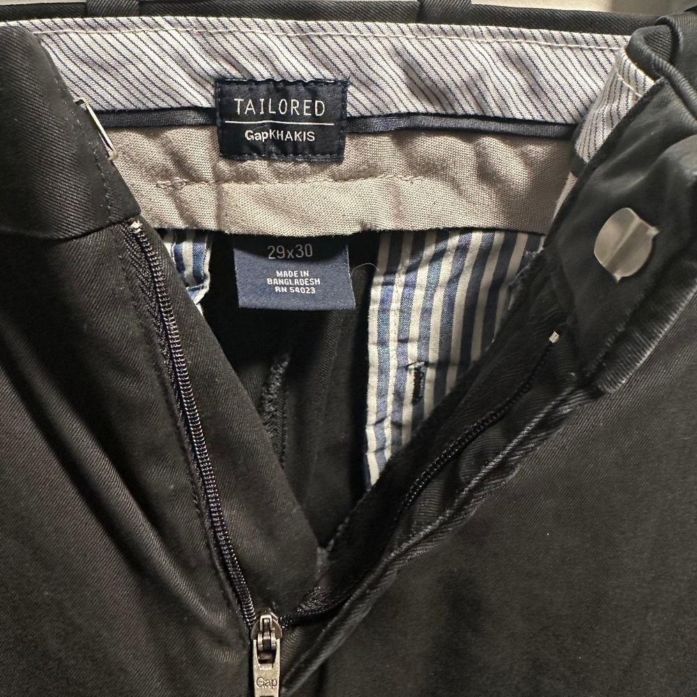 Gap Tailored Khakis